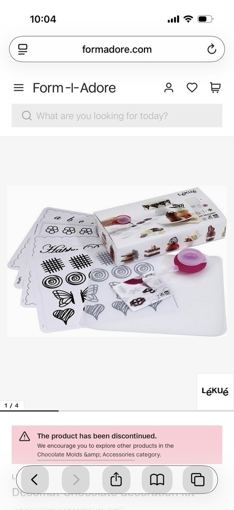 Lekue Chocolate Decoration Kit