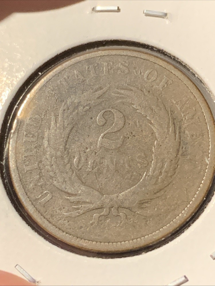 1867 Two Cent Piece ~ Very Nice Type Coin ~