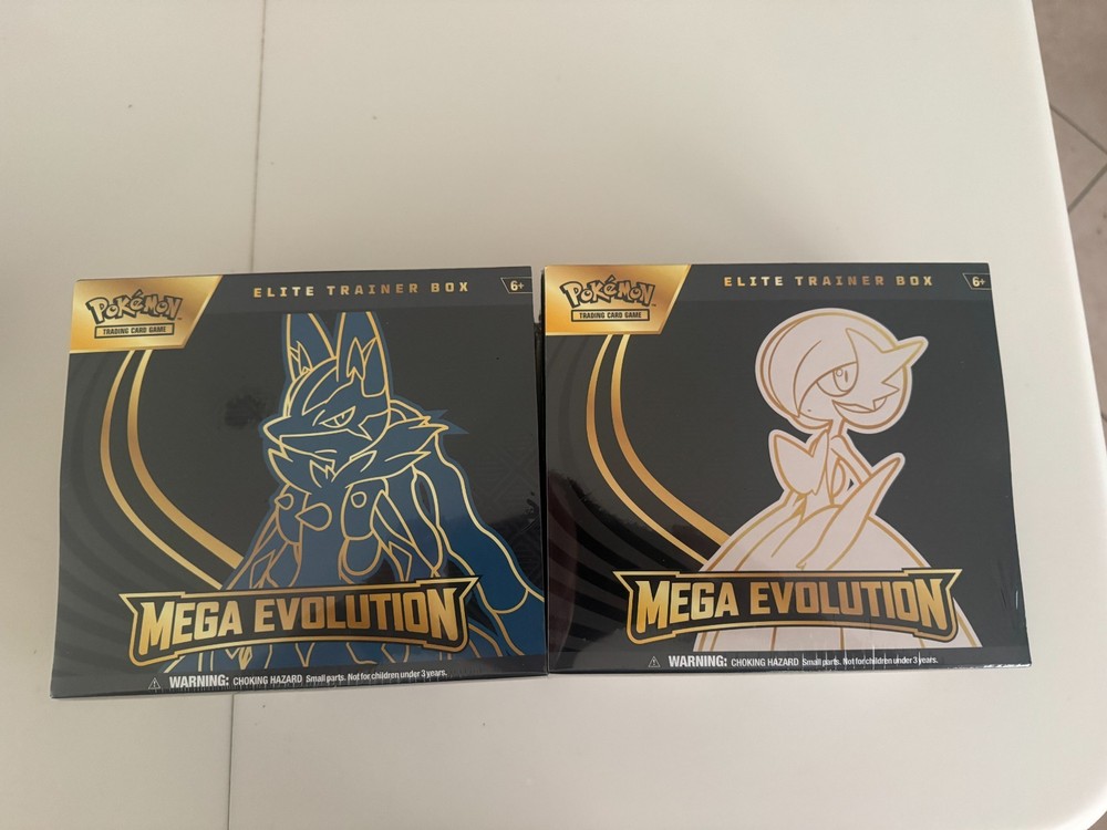 Mega Evolutions ETB Set Lucario & Gardevoir Seasled NIB