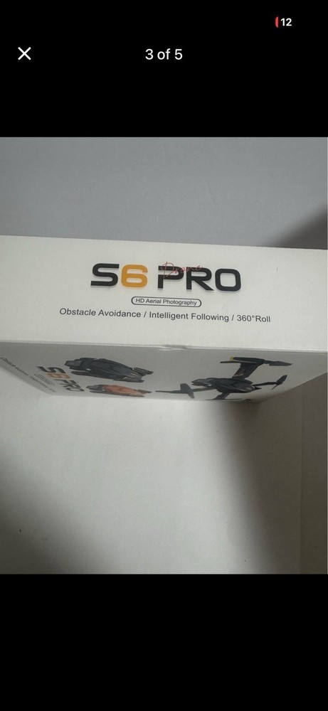 S6 Pro Foldable Drone HD Camera Obstacle Avoidance WiFi Quadcopter