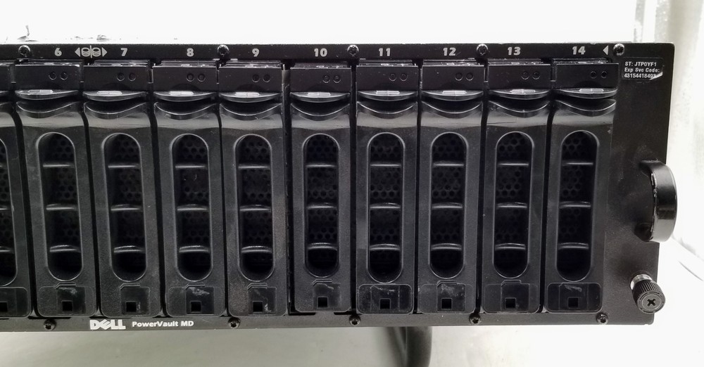 Dell PowerVault MD Storage Array Series Model AMP01 NO HDD