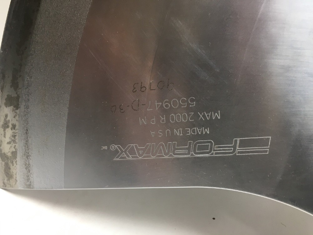 Formax Food Processing Involute Slicer Blade