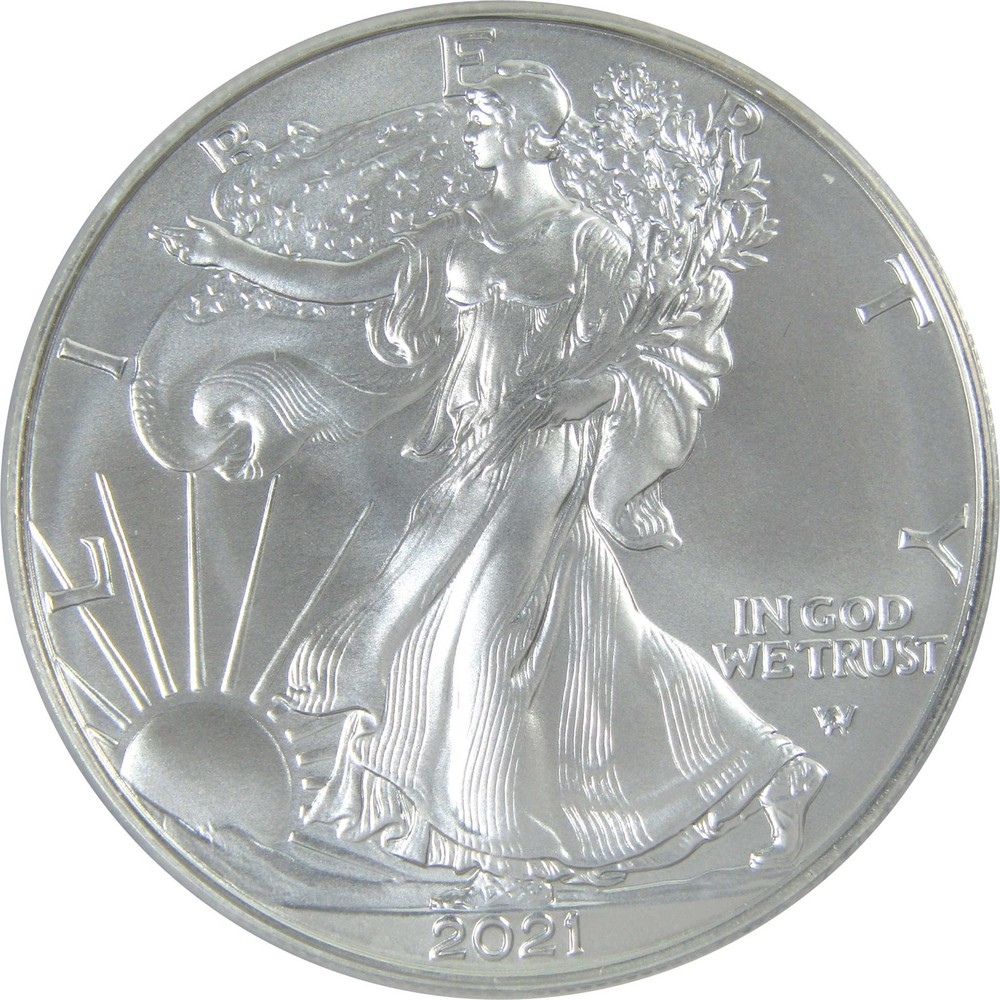 2021 (S) Type 2 American Silver Eagle MS 69 PCGS First Strike