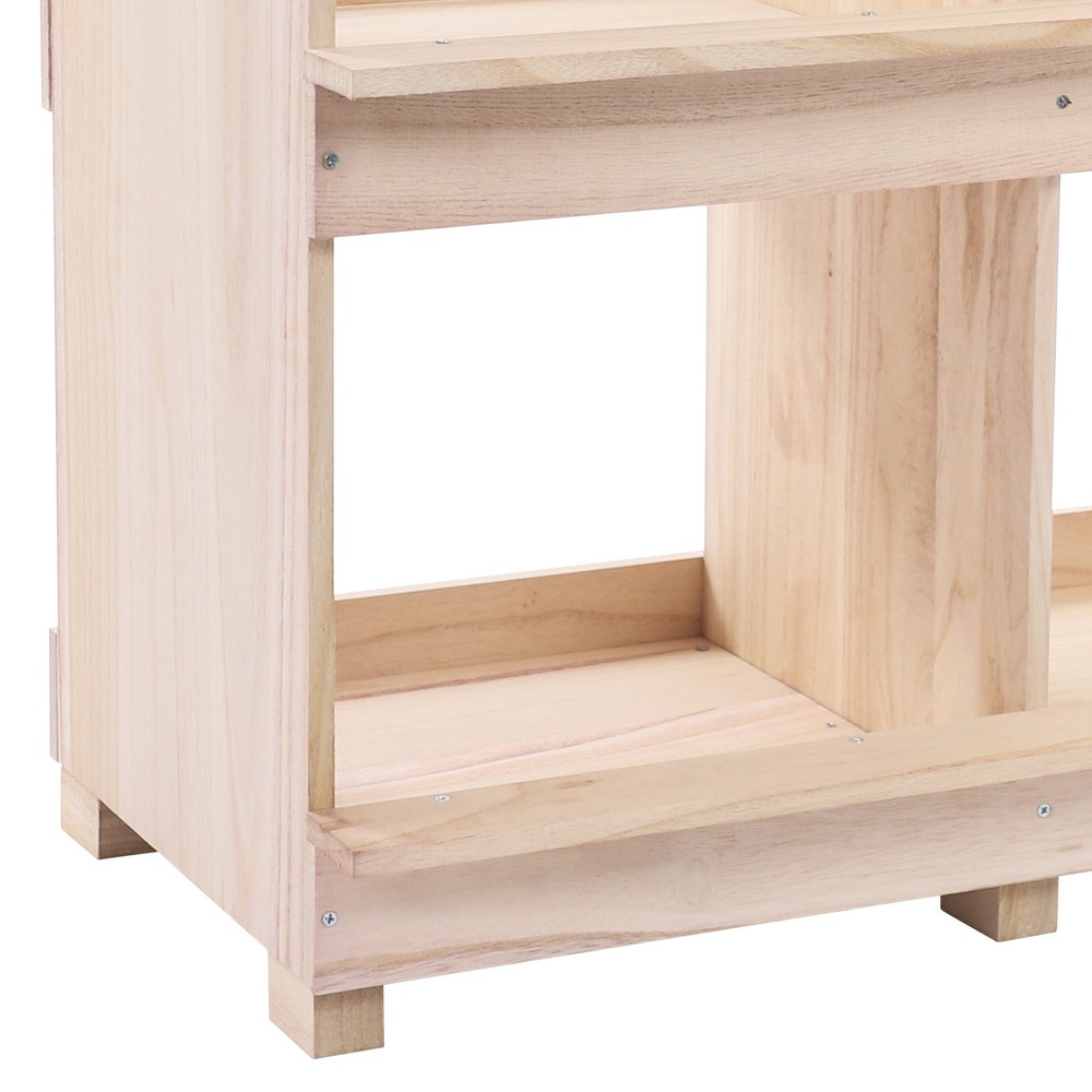 hicken Laying Boxes, 4 Hole Nesting Box for Chickens, 4 Compartment Nesting Box