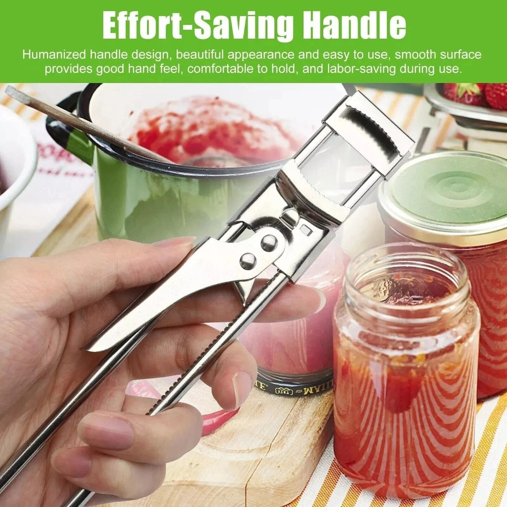 Master Opener– Adjustable Multifunction Jar & Bottle Opener Stainless Steel Tool