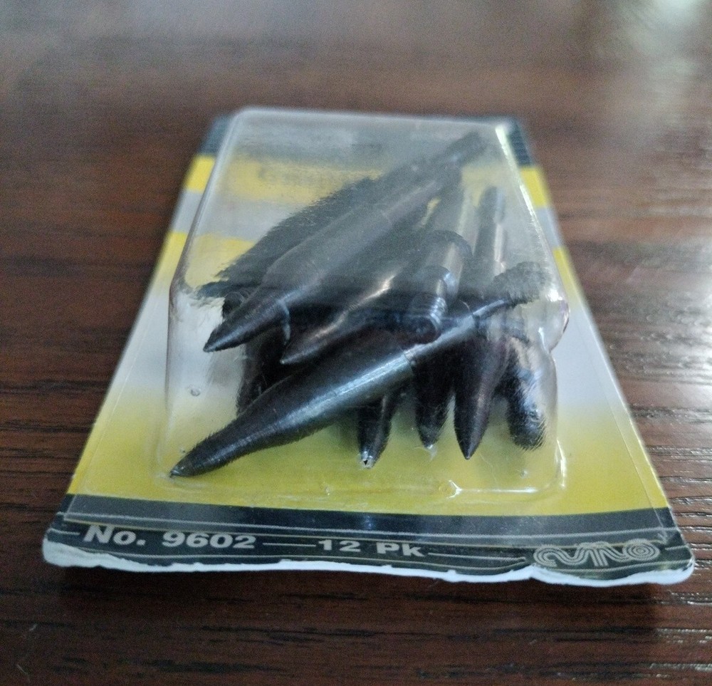 12 Pack Saunders Archery Combo Points 9/32" 115 Grain - 9602 NEW