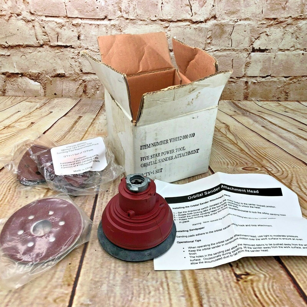 orbital sanding attachment power tool attachment