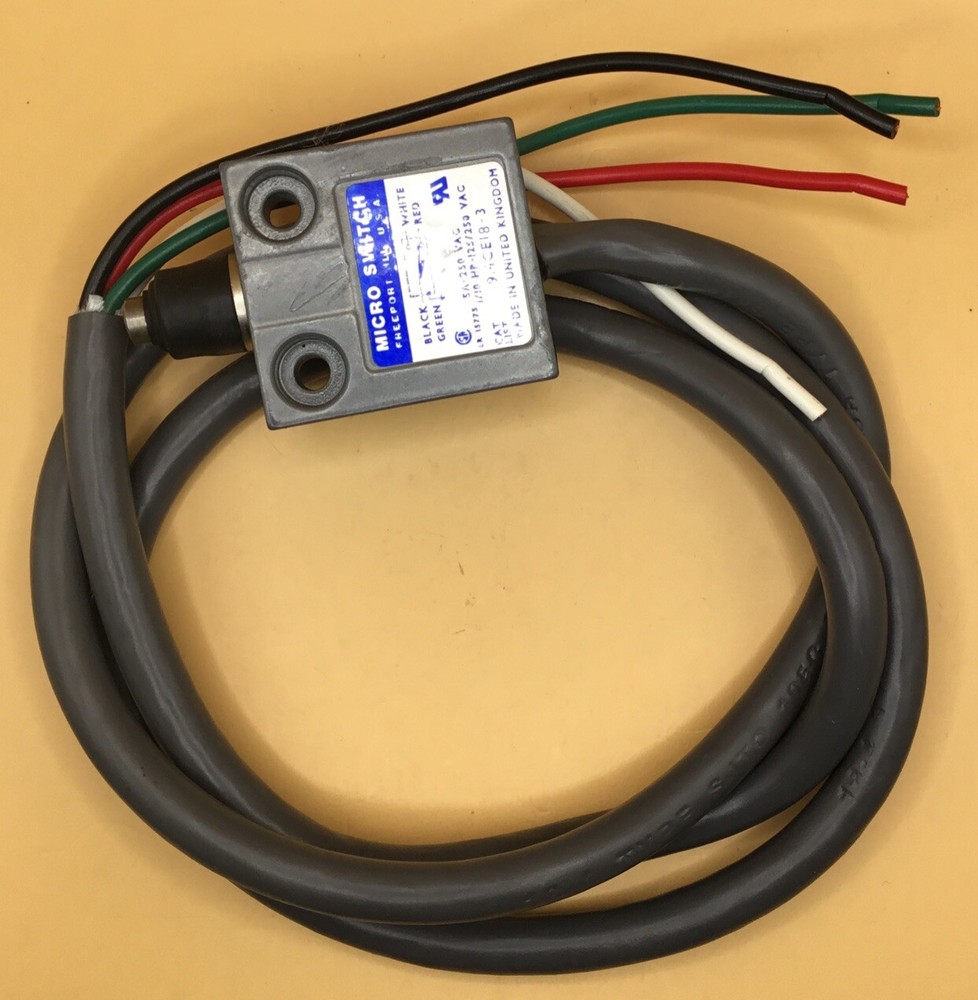 Micro Switch 5A-250 VAC 914CE18-3