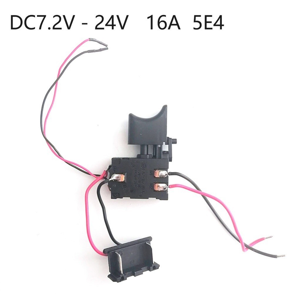Electric Drill Dustproof Switch with Speed Control 7 2V 24V Replacement