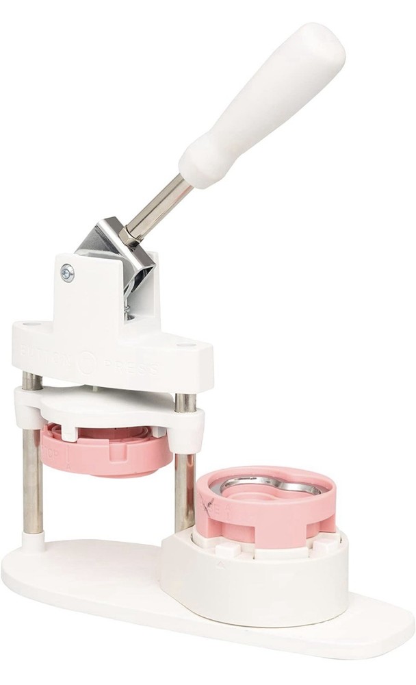 We R makers Button Press Insert Bundle 2 Puffy Sticker, 1 Heart Insert