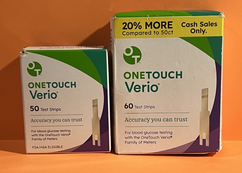 One touch Verio 110 Test strips sealed