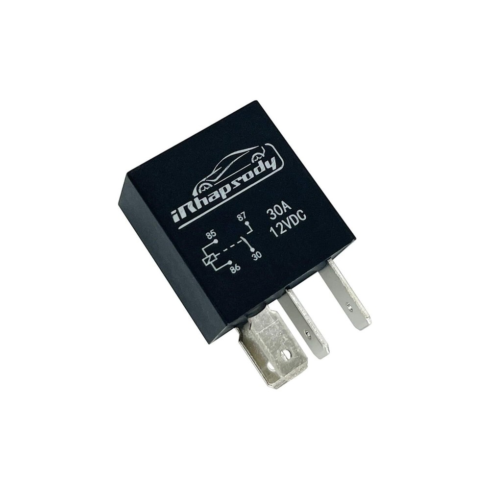 4-pin 12vdc 30amp Normal Open Micro Relay Multi-Purpose Replacement Relays