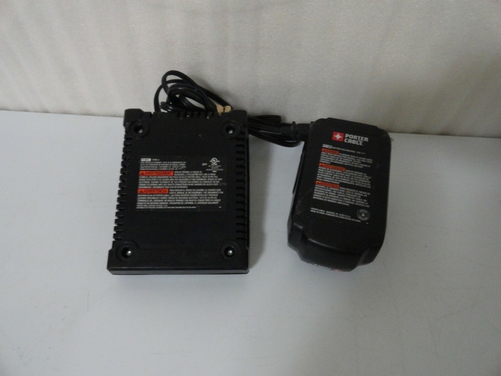 Porter Cable power tool set 18 V Tools with Battery and Charger *tested working