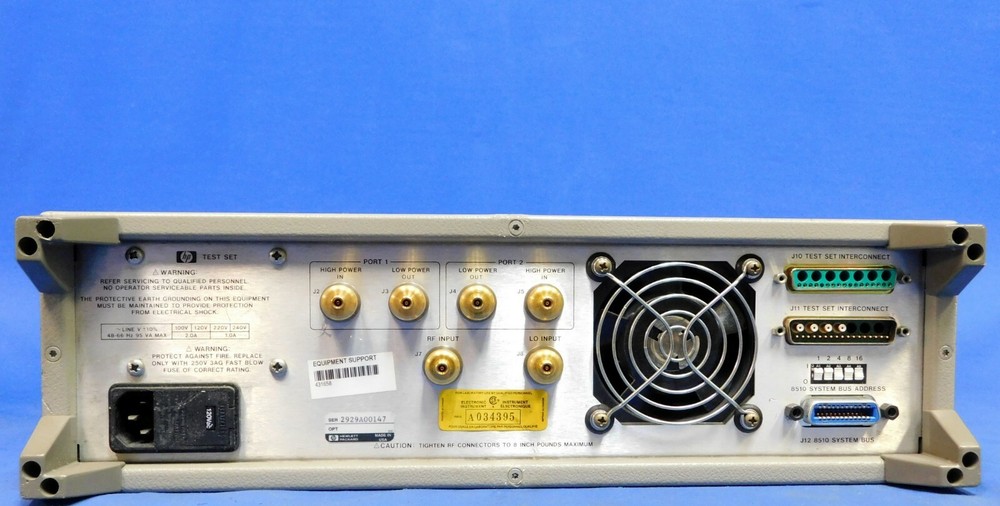 Agilent HP Keysight 85110A Pulsed RF S-Parameter Test Set 20 GHz Untested