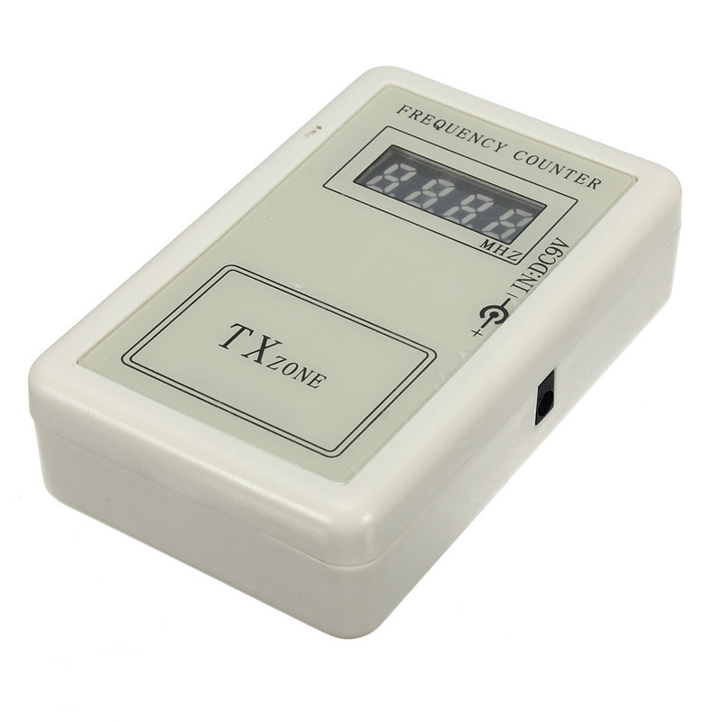 RF Remote Control Wireless Frequency Meter Counter 250-450MHZ Detector Cymomete