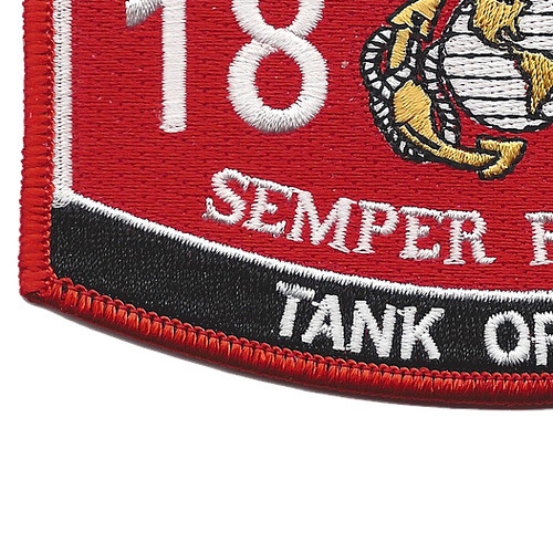 Tank Officer MOS 1802 Patch