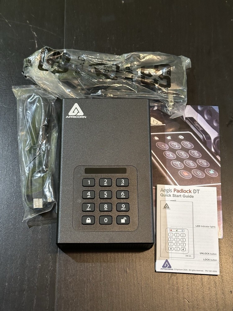 Aegis Padlock DT - USB 3.0 Desktop Drive 2TB