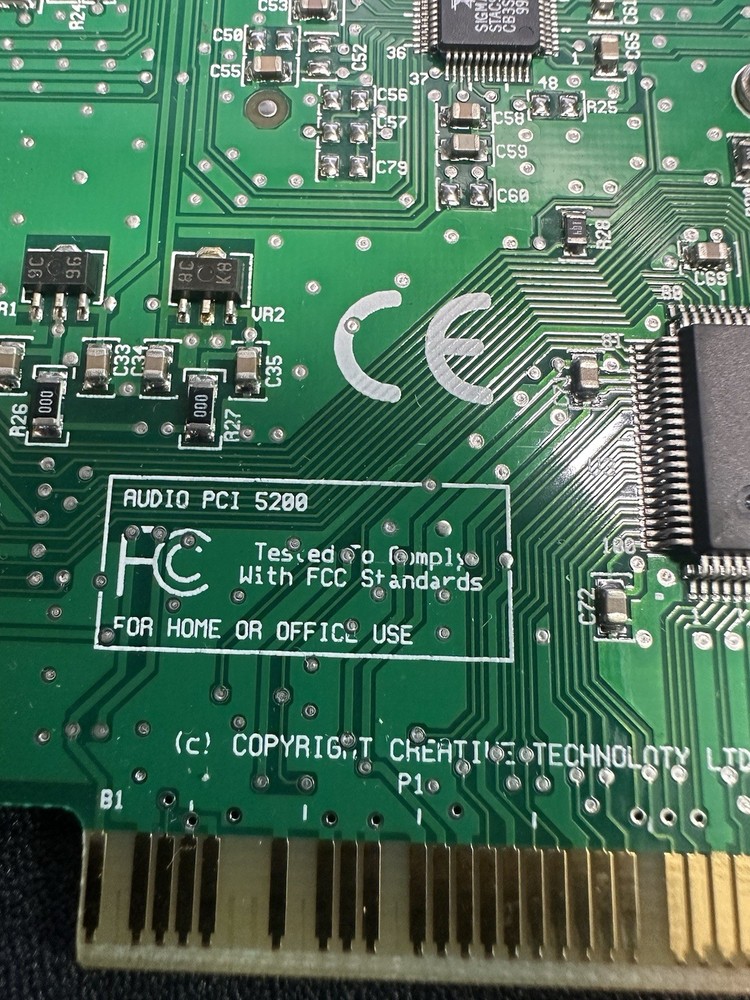 Creative Technology Audio PCI 5200 PCI Sound Card