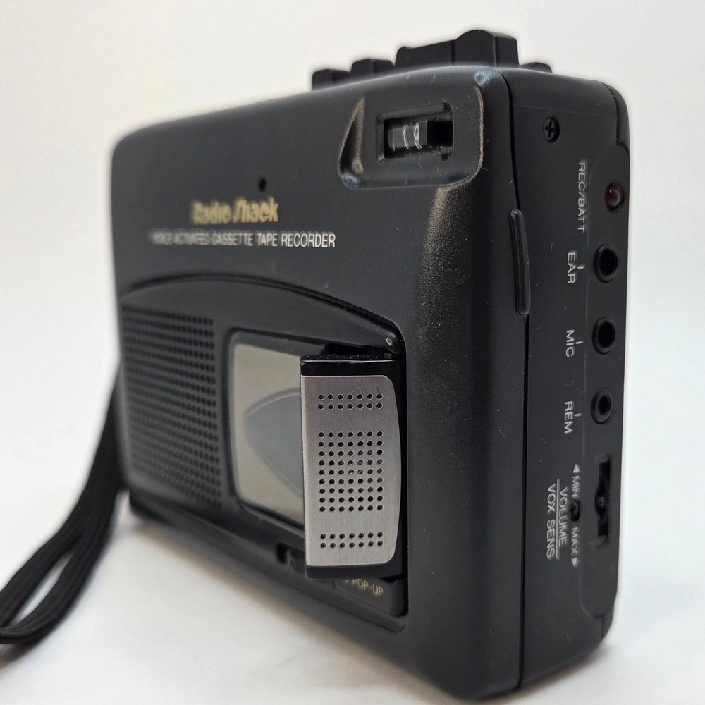 Radio Shack CTR-96 Voice Actuated Cassette Tape Recorder Tested & Working