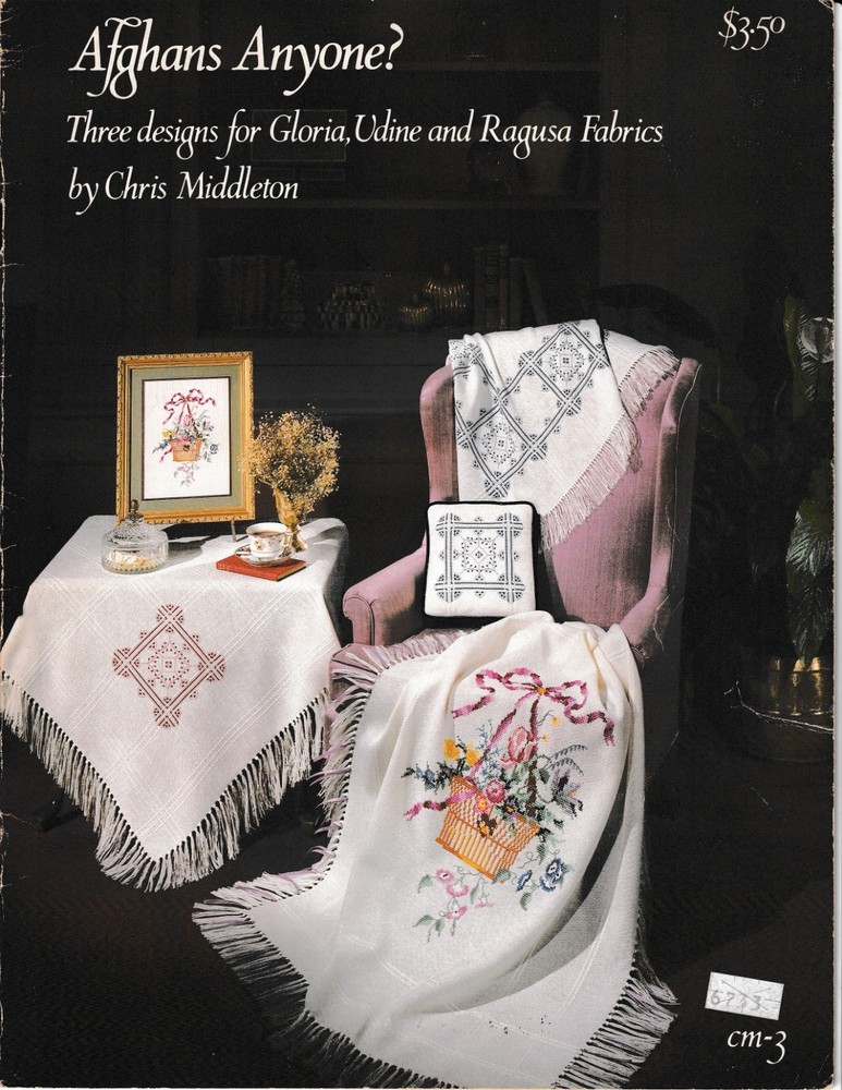 Afghans Anyone? Three Designs | Art Needlework CM-3
