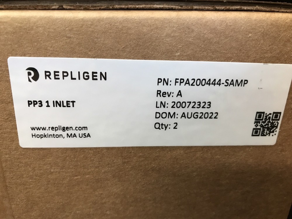 (8 Boxes) REPLIGEN Engineering Sample Tubing Kits TFDF PP3 UFDF