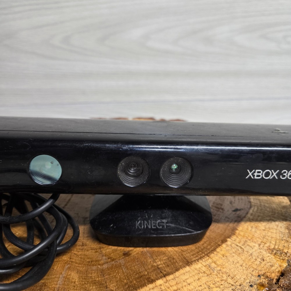 Official Microsoft Xbox 360 Kinect Motion Sensor Bar "Works - Broken Base"