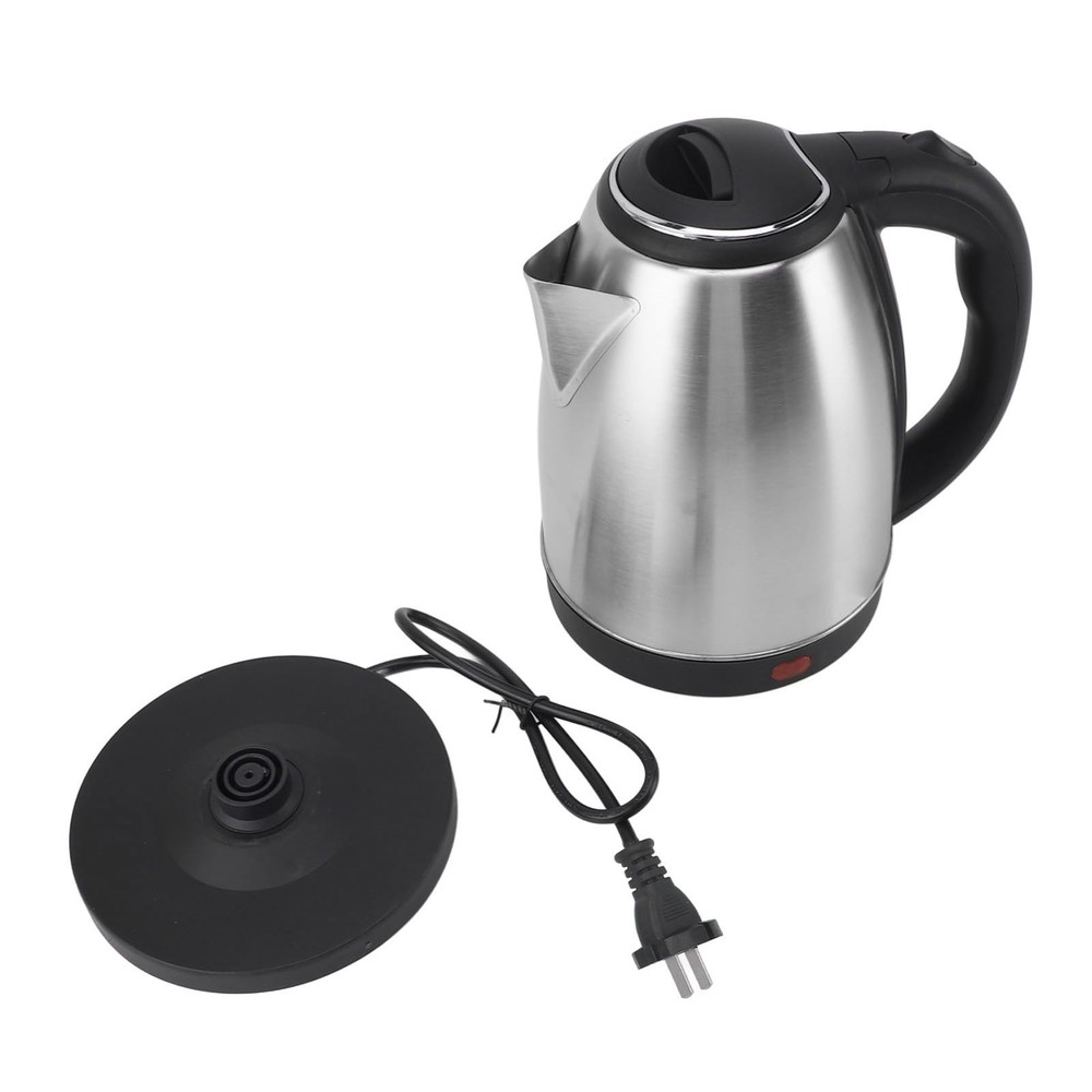 Stainless Steel Electric Kettle, 2L Fast Boiling Tea Kettle Auto Shut Off Hot...