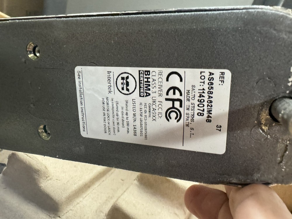 Electronic Hand Lock Salto Xs4