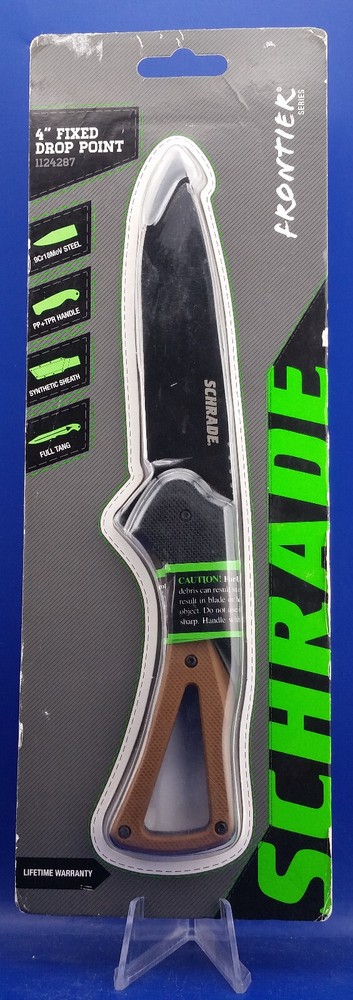SCHRADE FRONTIER FIXED BLADE PARA 1124287