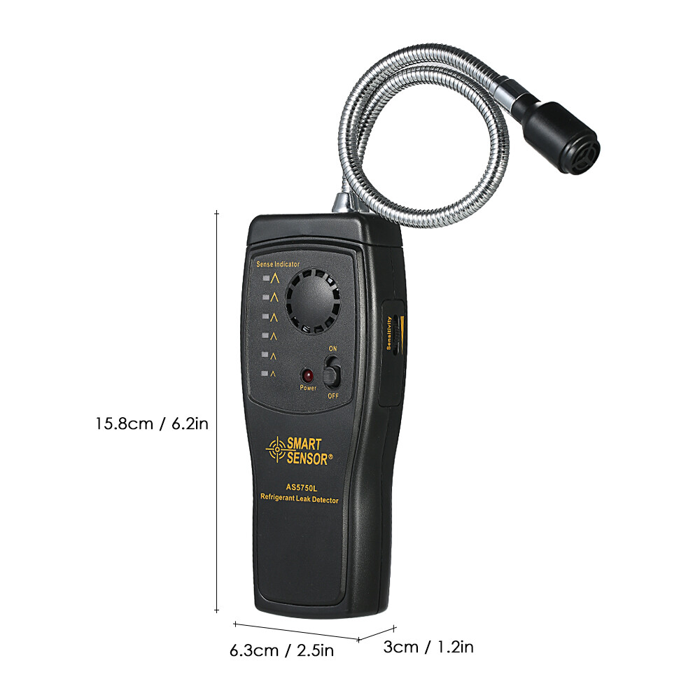 SMART SENSOR Hand-Held Halogen Gas Leak Detector Air Condition Test