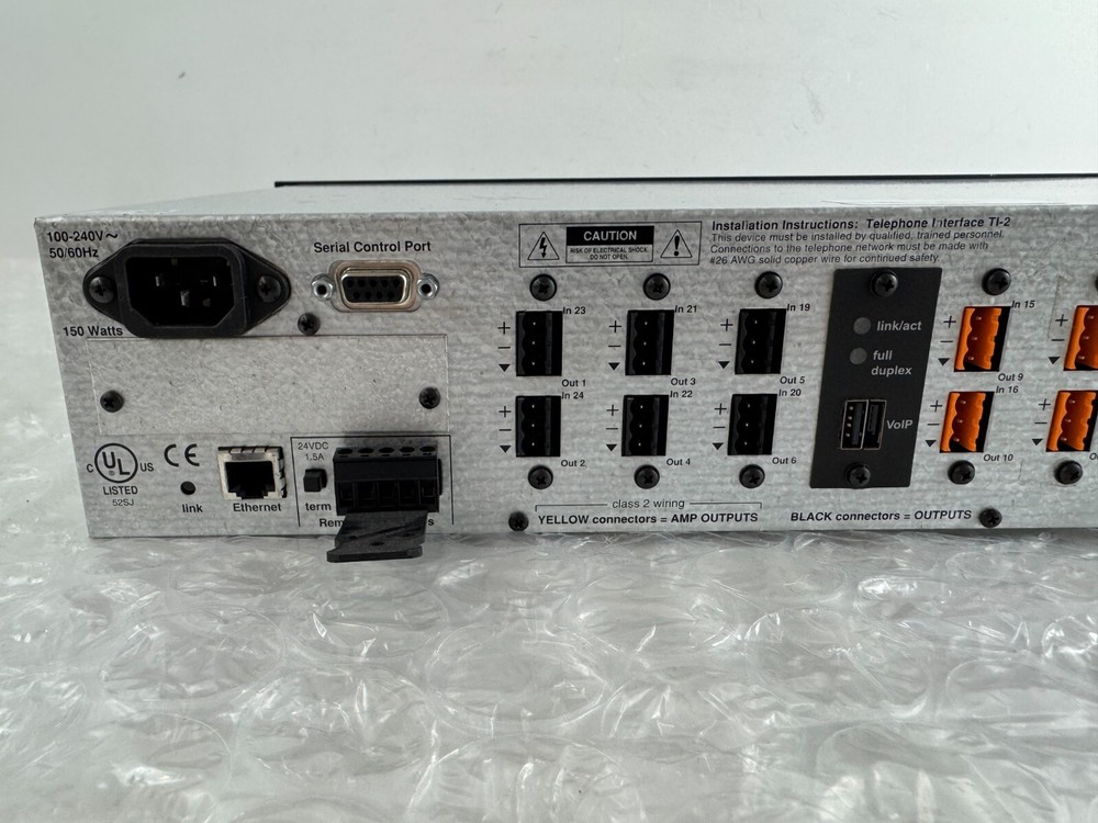 Biamp Systems Audia Flex Model TI-2 Digital Audio Processor