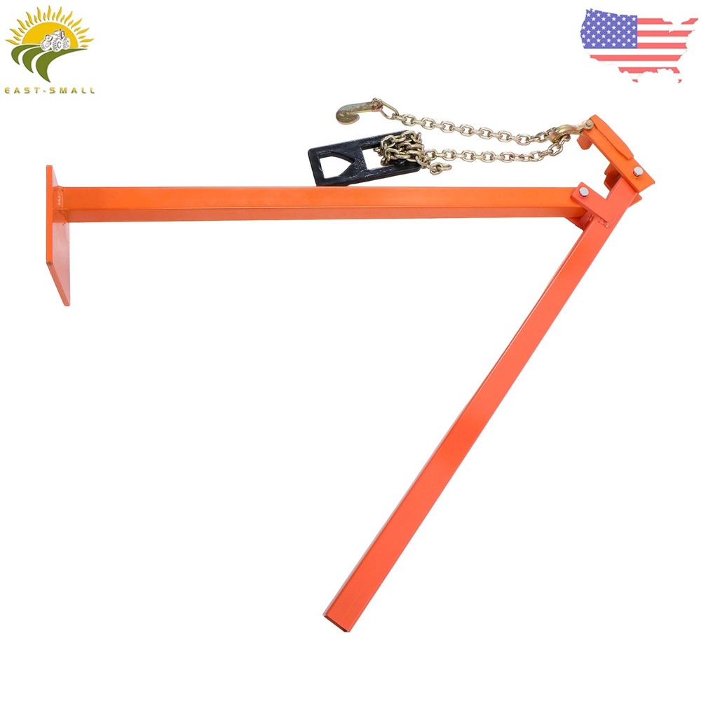 Heavy Duty Fence Post Pullers with Puller Plate & 47in Chain 36in T Post Puller