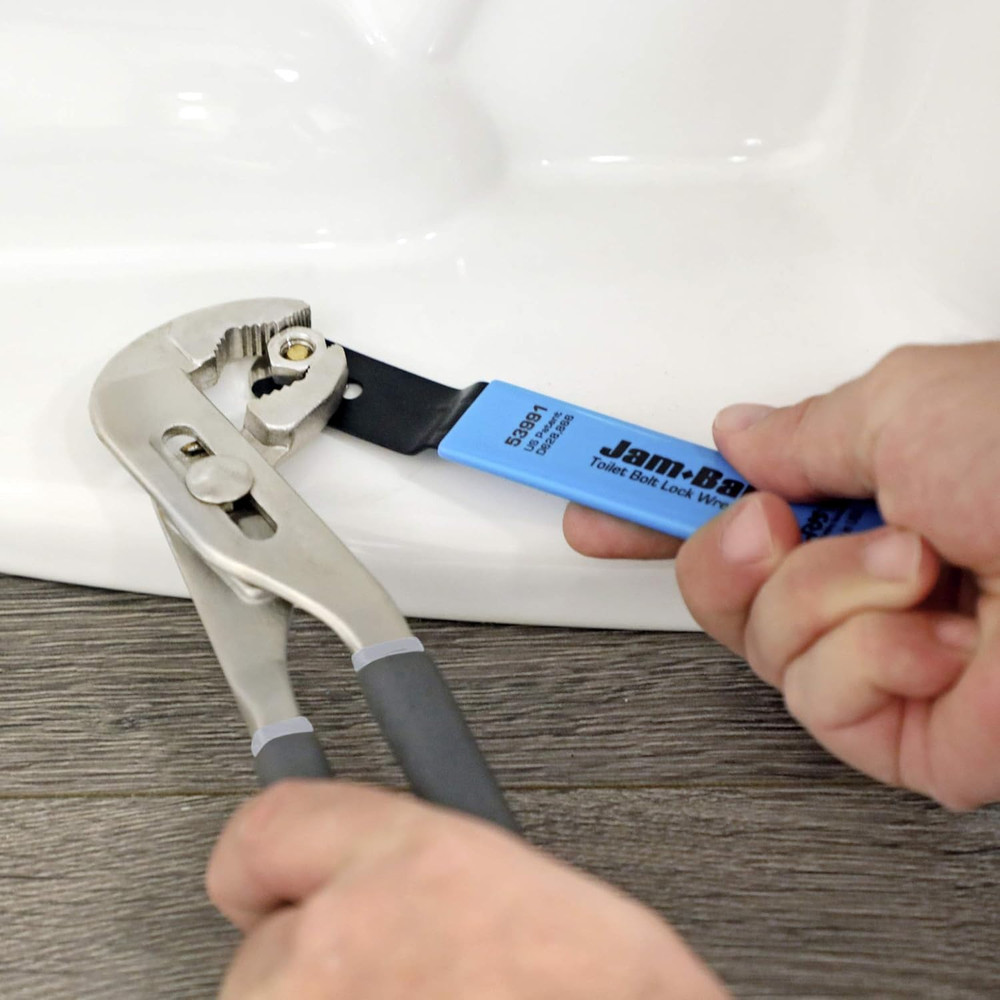 7110M-010-P8 Jam-Bar Toilet Tool, Blue