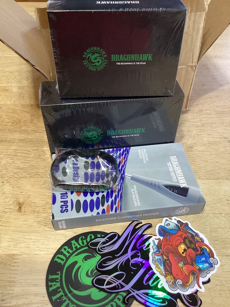 Dragonhawk Learning Tattoo Kit For Beginners