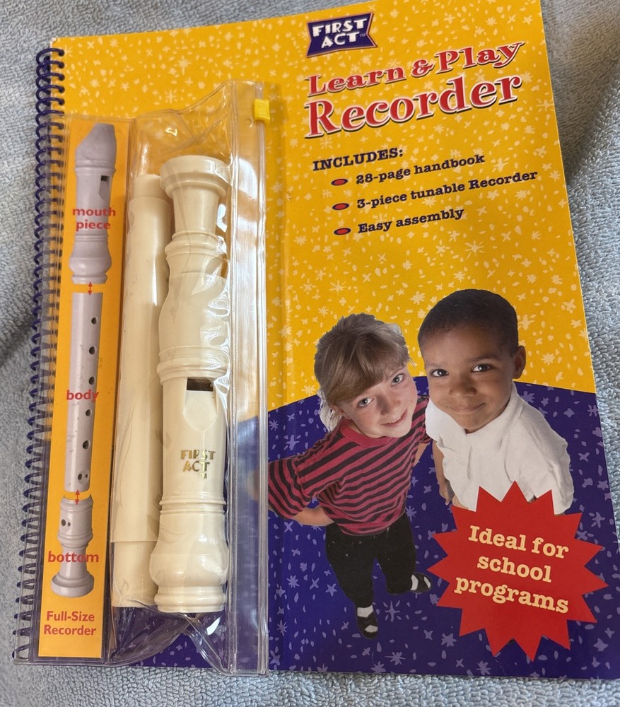 First Act Learn and Play Recorder. 2002