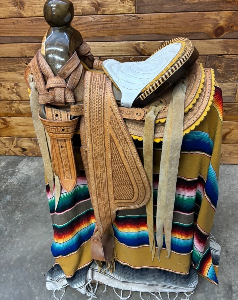 mexican horse saddle 14" NEW