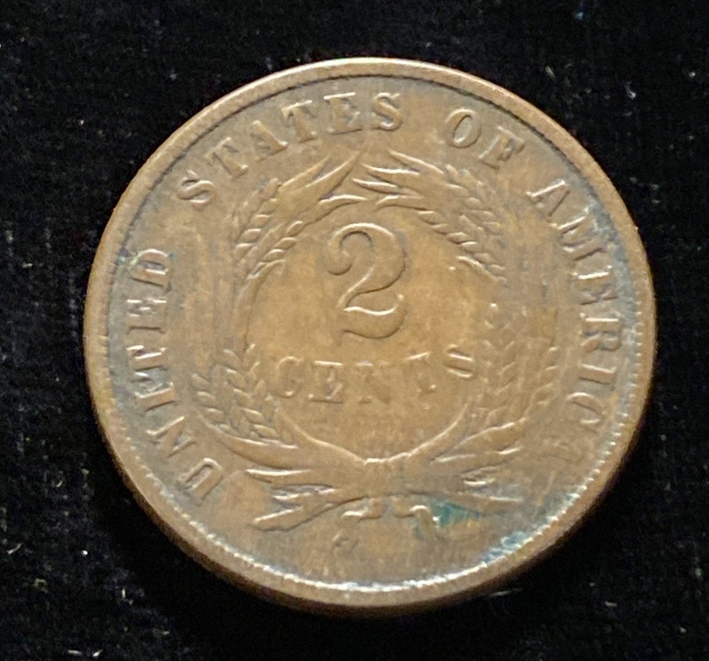 1866 Two Cent Piece 2c Type Coin