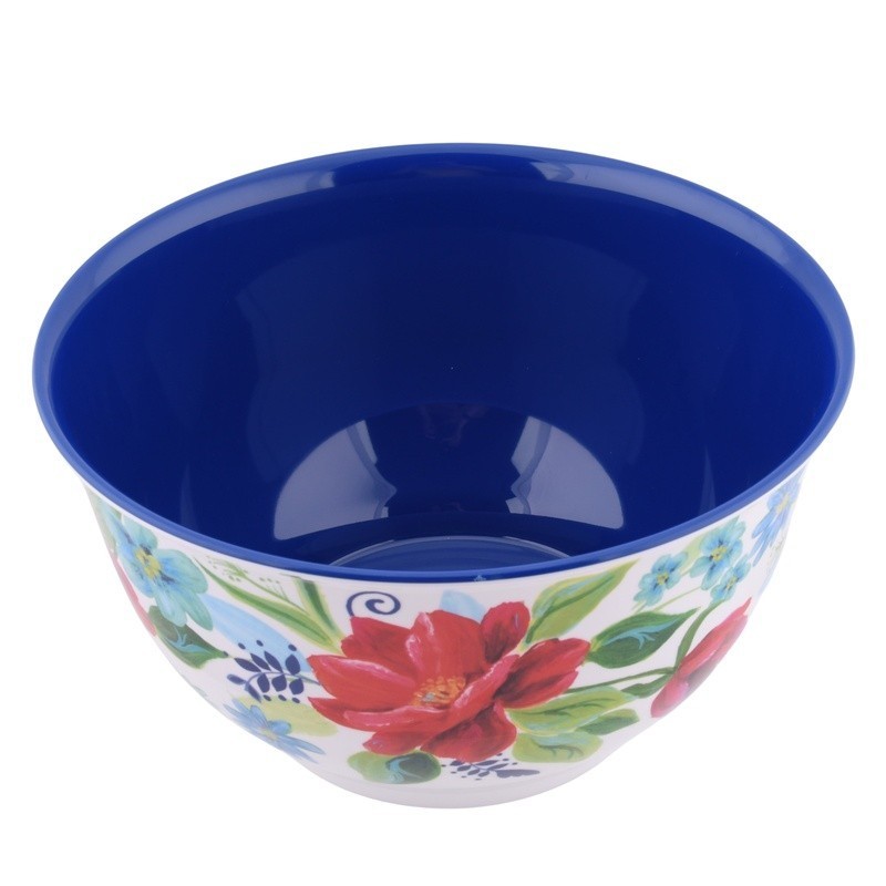 Melamine Mixing Bowl Set 10 Piece Nesting Kitchen Prep Storage Dishwasher Safe
