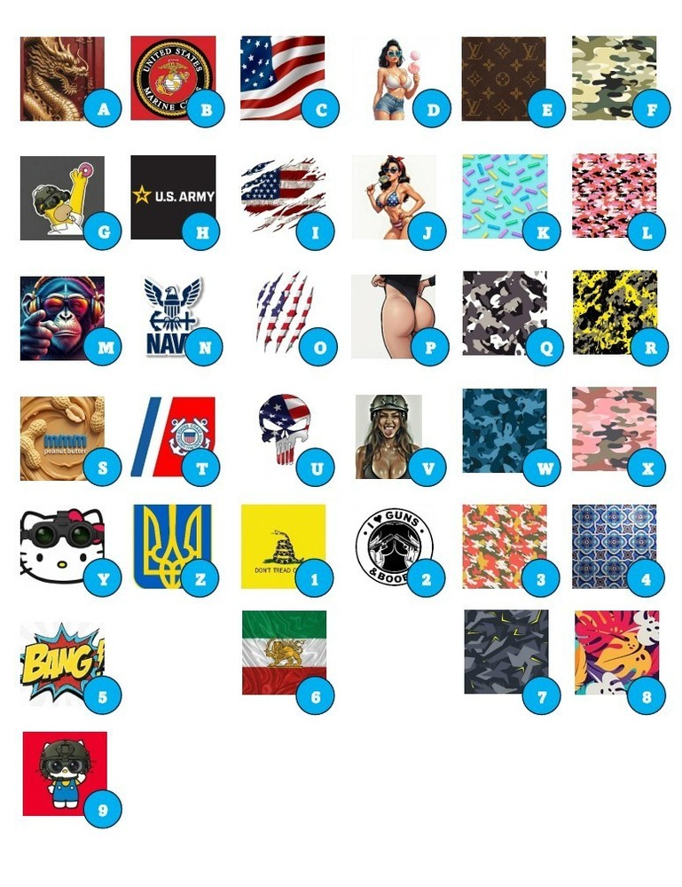 Custom Glock Backplate Gen 1-5