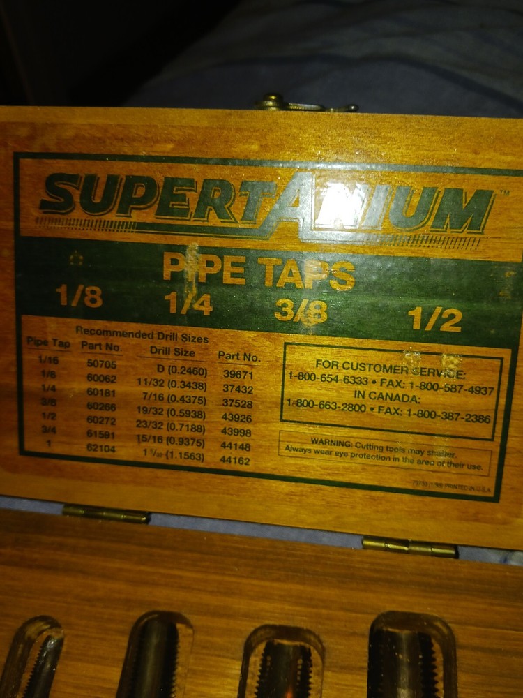 Pipe Tap Assortment