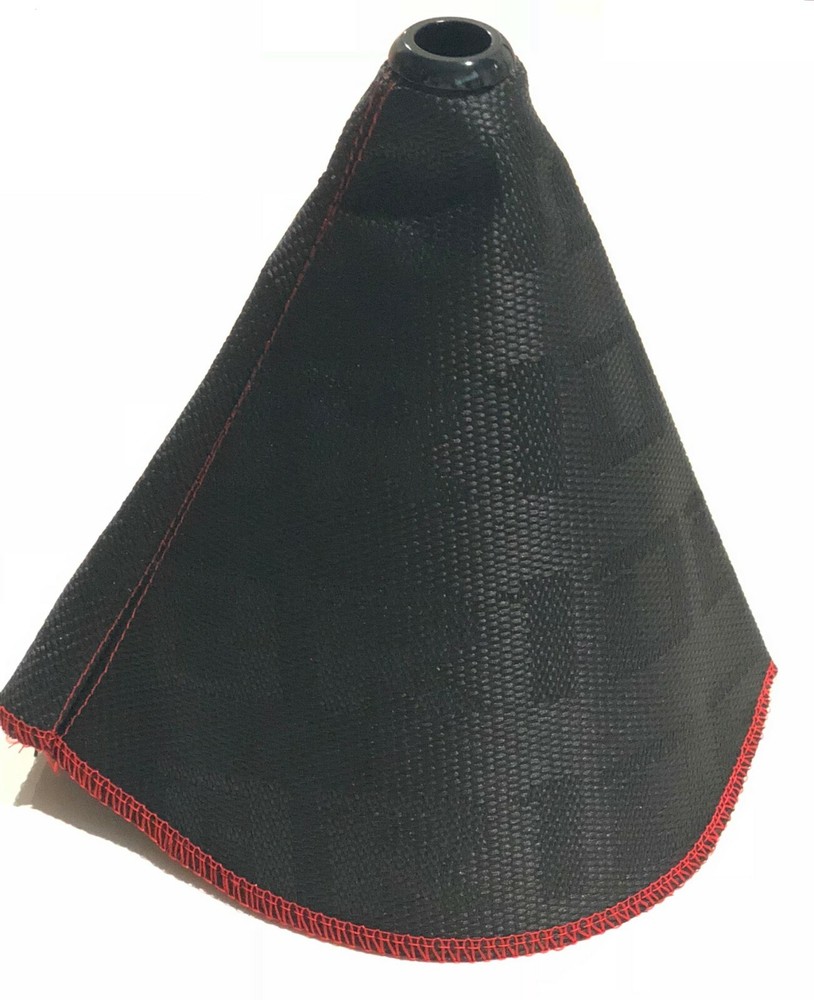Universal BRIDE Black Hyper Fabric Shift Knob Shifter Boot Cover MT/AT