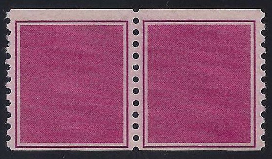 TD96 Test/Dummy Pair Large Hole Mint NH (stk2)
