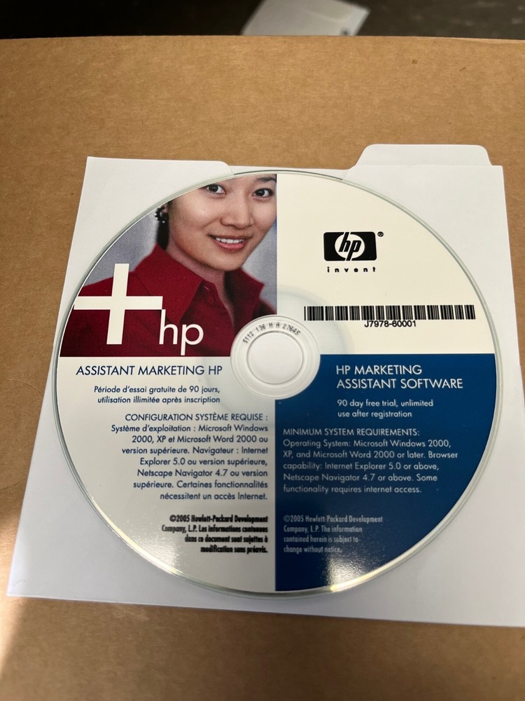 HP Marketing Assistant Software