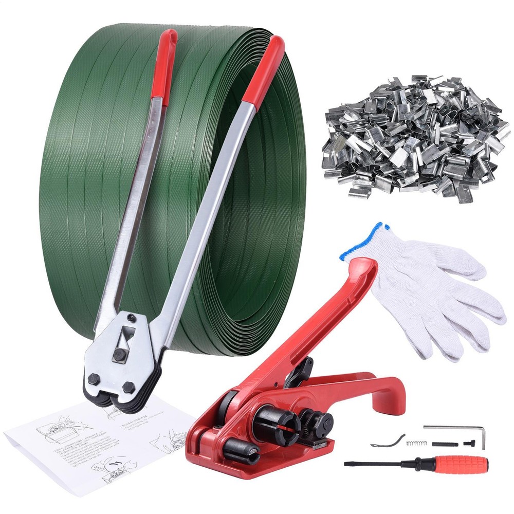 U.S. Solid Banding Strapping Kit Pallet Packaging Strapping Tool 2000ft