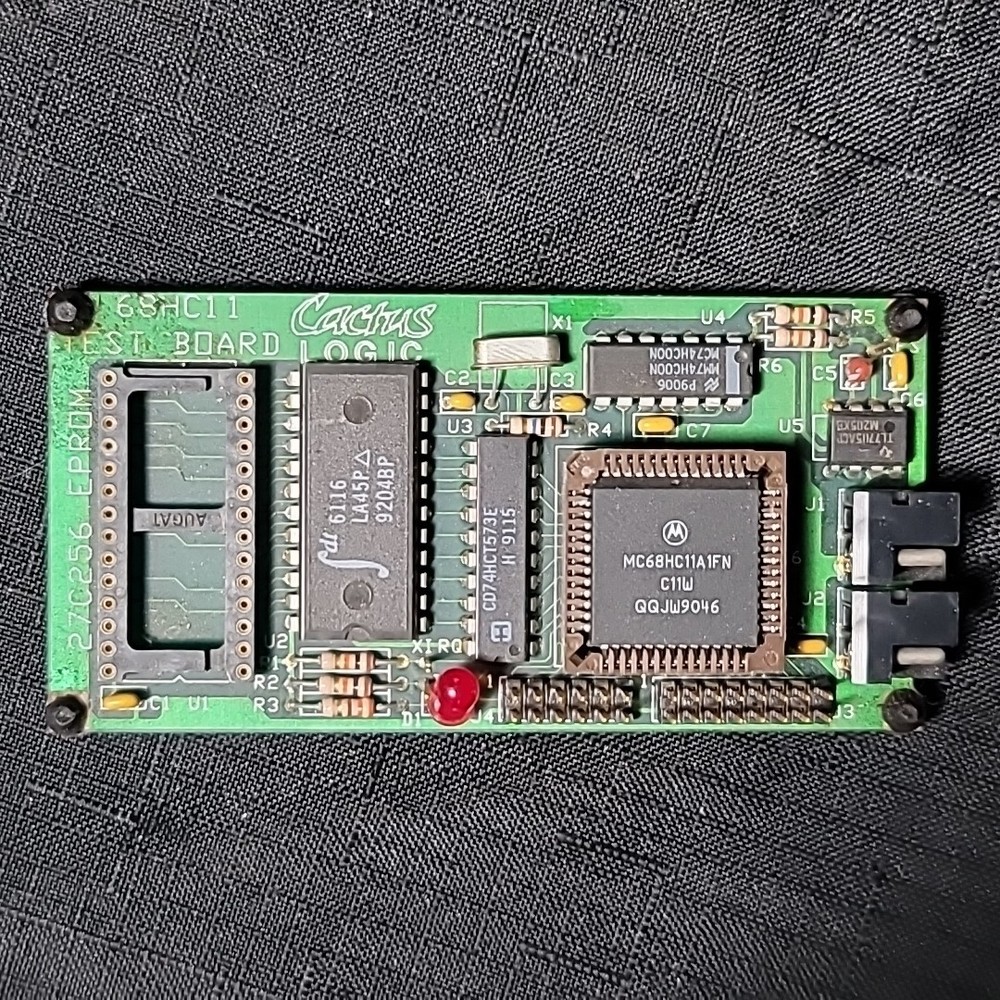 Cactus Logic IDS Microprocessor PROM Programmer EPROM Test Boards TIU 200 IDE