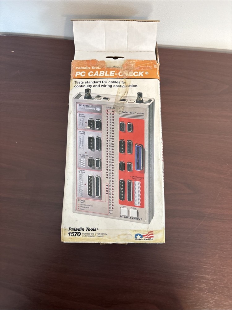 Weidmuller Paladin Tools Universal PC Cable Check 1570