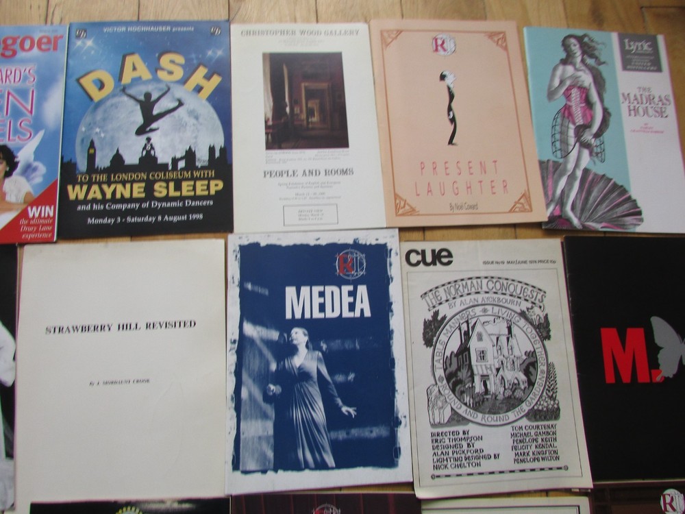 24 Large Mixed Theatre Opera & Ballet Programmes etc