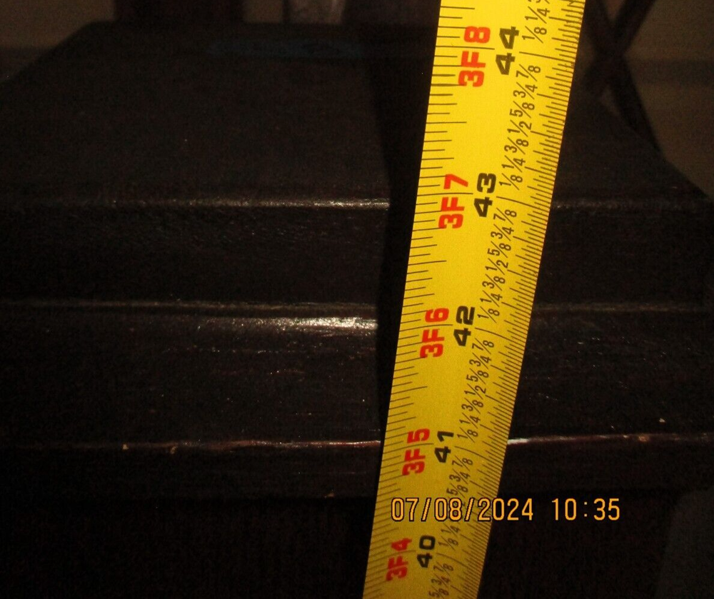 NEWEL POST STAINED 43 TALL WE SHIP!!!!!!