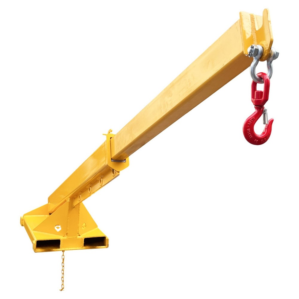 Forklift Telescopic Lifting Boom Adjustable Mobile Forklift Lifting Spreader 3T