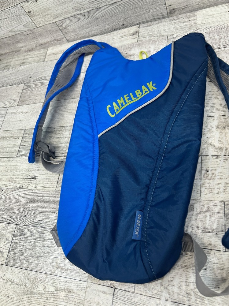Camelback Junior Mini Skeeter 50 Oz Pack BLUE No Bladder 1.5 Liter Backpack